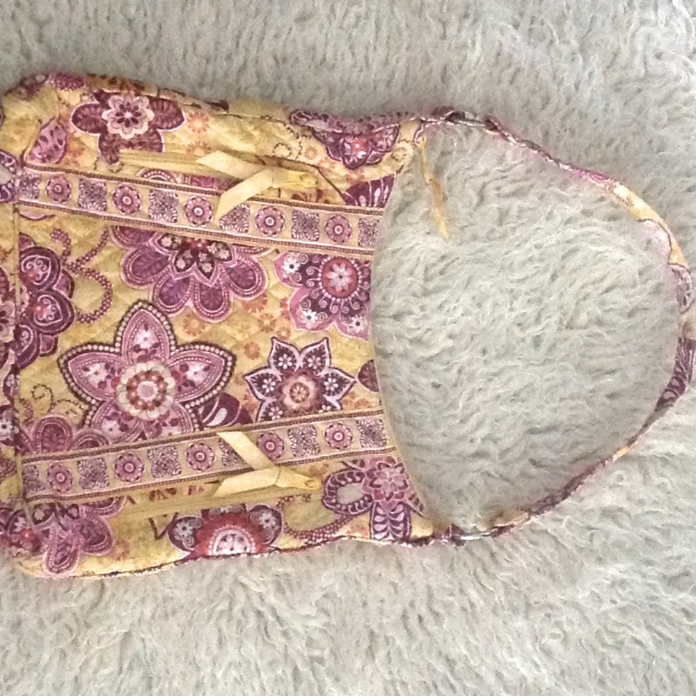 Vera Bradley Bali Gold Tote Handbag